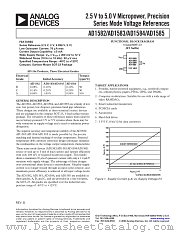AD1584ART-REEL7 datasheet pdf Analog Devices