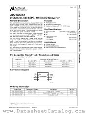 ADC102S051EVAL datasheet pdf National Semiconductor