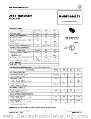 MMBF5484L datasheet pdf ON Semiconductor