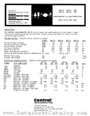 2N4125 datasheet pdf Central Semiconductor