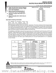 GD75232DB datasheet pdf Texas Instruments
