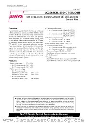 LC3564CT datasheet pdf SANYO