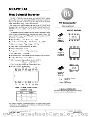 MC74VHC14 datasheet pdf ON Semiconductor