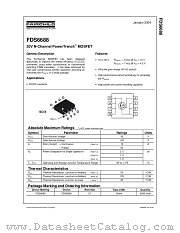 FDS6688_NL datasheet pdf Fairchild Semiconductor