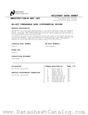 5962-9076501M2A datasheet pdf National Semiconductor