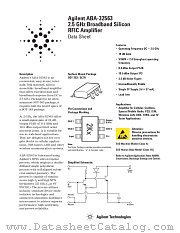 ABA-32563 datasheet pdf Agilent (Hewlett-Packard)