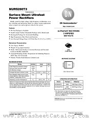 MURS260T3 datasheet pdf ON Semiconductor