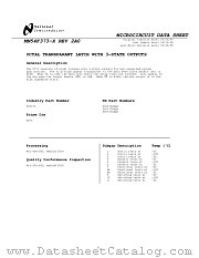 JM38510/34601BSA datasheet pdf National Semiconductor