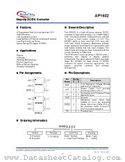 AP1602 datasheet pdf Anachip