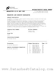 5962-9570901QEA datasheet pdf National Semiconductor