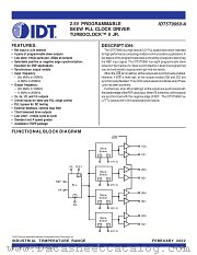 IDT5T9950APFI8 datasheet pdf IDT