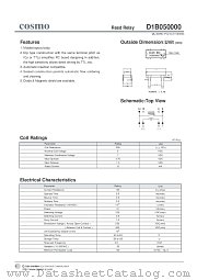 D1B050000 datasheet pdf Cosmo Electronics
