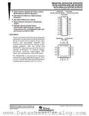 SNJ54AS760W datasheet pdf Texas Instruments