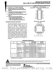 SN74AHCT139NSR datasheet pdf Texas Instruments