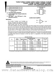 TLC25M2CPWR datasheet pdf Texas Instruments