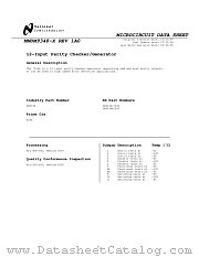 DM9348J/883 datasheet pdf National Semiconductor