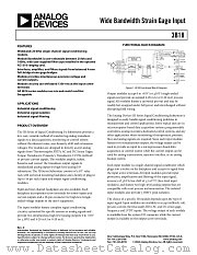 3B18 datasheet pdf Analog Devices