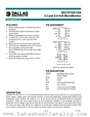 DS1708S datasheet pdf MAXIM - Dallas Semiconductor
