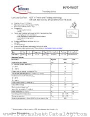 IKP04N60T datasheet pdf Infineon