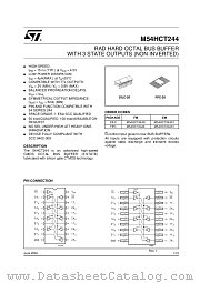 M54HCT244K1 datasheet pdf ST Microelectronics