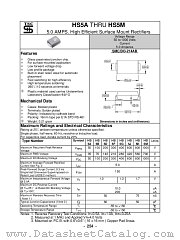 HS5F datasheet pdf Taiwan Semiconductor