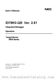 USBB17ID78K0-QB datasheet pdf NEC