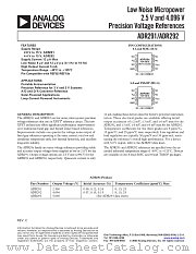 ADR292GRUZ datasheet pdf Analog Devices