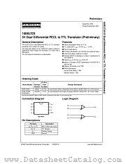 100ELT23M datasheet pdf Fairchild Semiconductor