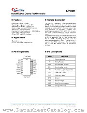 AP2001 datasheet pdf Anachip