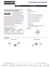 HUF76129D3ST datasheet pdf Fairchild Semiconductor
