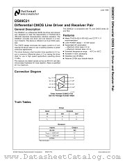 DS89C21TMX datasheet pdf National Semiconductor