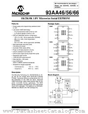 93AA56T-I/P datasheet pdf Microchip