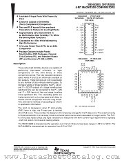 SNJ54AS885W datasheet pdf Texas Instruments