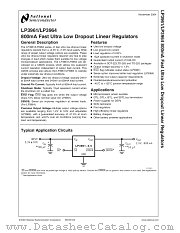 LP3964EMP-1.8 datasheet pdf National Semiconductor