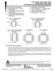 TL064MFK datasheet pdf Texas Instruments