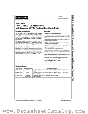 GTLP1B151M datasheet pdf Fairchild Semiconductor