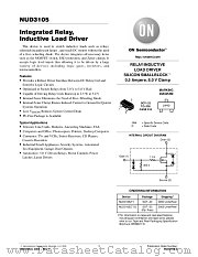 NUD3105DMT1 datasheet pdf ON Semiconductor