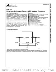 LM2936MP-3.3 datasheet pdf National Semiconductor