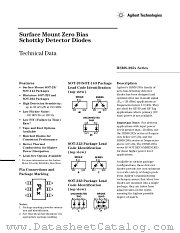 HSMS-285B datasheet pdf Agilent (Hewlett-Packard)