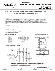 UPC4572G2(5)-E2 datasheet pdf NEC