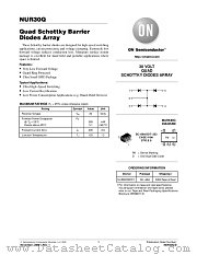 NUR30QW5T1 datasheet pdf ON Semiconductor