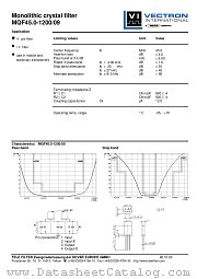 MQF45.0-1200/09 datasheet pdf Vectron