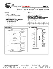 CY28439 datasheet pdf Cypress