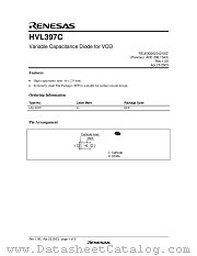 HVL397C datasheet pdf Renesas