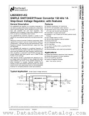 LM2590HVS3.3-AQ datasheet pdf National Semiconductor