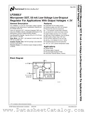 LP2980IM5-1.5 datasheet pdf National Semiconductor