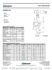 MT6660C-UR datasheet pdf Marktech Optoelectronics
