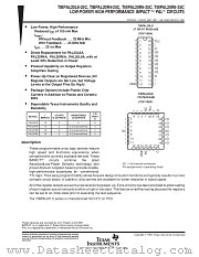 TIBPAL20L8-25CFN datasheet pdf Texas Instruments