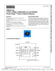 RMPA1765 datasheet pdf Fairchild Semiconductor