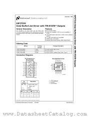 5962-8763001RA(54FCT244DMQB) datasheet pdf National Semiconductor
